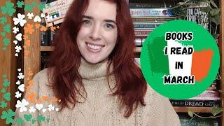 Books I Read in March || Irish Folklore, Thrillers & Camogie