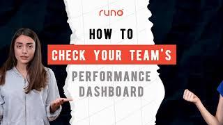 How to check your team’s performance dashboard | Mobile App | Runo