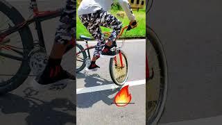 Mastering Mountain Bike Tricks! #viral #youtubeshort #themarich