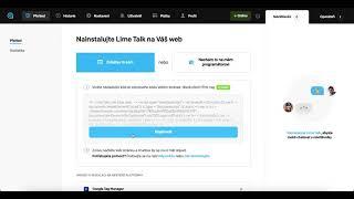 Instalace Lime Talk chatu do Mioweb