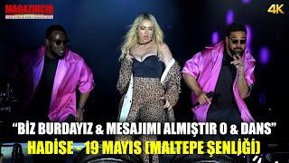 Hadise - Biz Burdayız - Mesajımı Almıştır O - 19 Mayıs Maltepe Şenliği