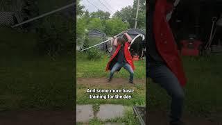 basic hema workout #hema #martialarts #sword #workout #fencing #training #practice #basic