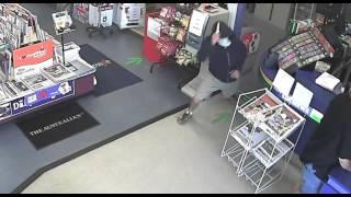 Police release CCTV following attempted newsagency robbery - Central Hunter