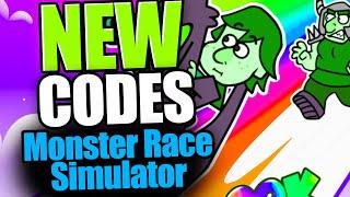 Monster Race Simulator CODES - ROBLOX 2024