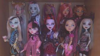 МОЯ КОЛЛЕКЦИЯ КУКОЛ Monster high || Ever after high || болтаю о куклах