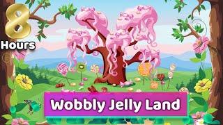 Sleep Meditation for Children | 8 HOURS WOBBLY JELLY LAND | Sleep Story for Kids