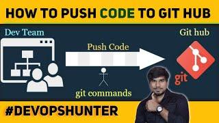 How to Push Code to Github | Git Push Command | Git Bash Tutorial | Git Commands | Ramesh Telukutla