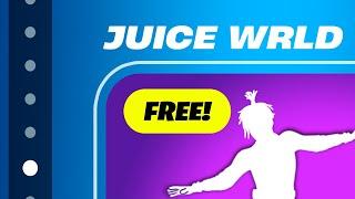 FREE EMOTE for EVERYONE who did this! (JUICE WRLD REWARD)