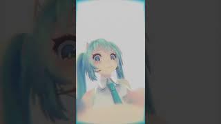 Giantess Miku holding you, and goofing off.