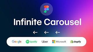 Infinite Horizontal Scroll Animation in Figma