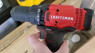 My Craftsman V20 Drill and Driver