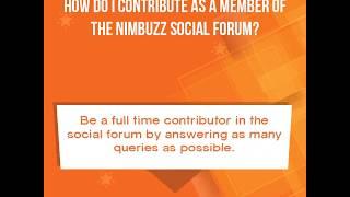Contribute to our social media forum | Nimbuzz