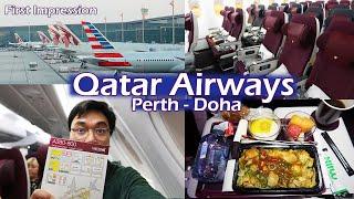 11-Hour Flight Qatar Airways Perth to Doha: Is this the best route to Europe?️  