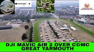 A Flight Over The C&MC Site At Great Yarmouth Race Course UK