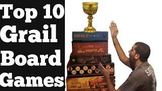 Top 10 Grail Board Games (Out of Print Games)