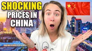 Westerners SHOCKED By How Much Things Cost In China? (Expensive?) 