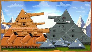 Tank battles in the triangular world