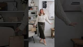 THE PETITE GIRLS GUIDE TO SLIP SKIRTS IN AUTUMN #slipskirt #fashion #autumn