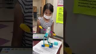 Robotics with her Dad