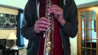 Buescher Sopranino Saxophone