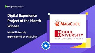 Modul University Vienna, implemented by MagiClick Digital | DX Project of the Month Winner