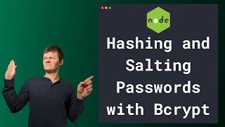 Node Password Hashing with bcrypt