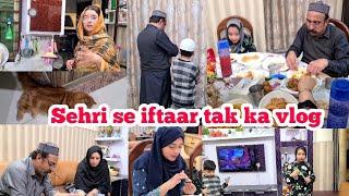 Alhumdulillah Sehri se iftaar tak ka vlog muqadas ne di recipe 