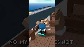 Roblox, BUT I Can't Touch the Color BLUE 2 #shorts