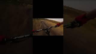 Mountain biker nearly crashes so hard!! #shorts #shortvideo #fyp #biker #bike #crash #utah