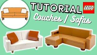 Easy LEGO Couch Builds! Tutorial