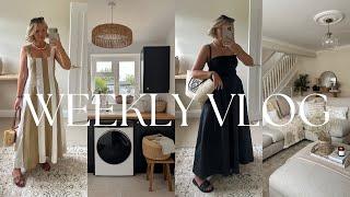 HOME UPDATES, HOME HAUL & STYLING, SUMMER DRESS TRY ON / WEEKLY VLOG / LAURA BYRNES