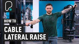 How To Do Cable Lateral Raises