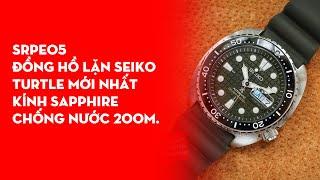 Đồng hồ thợ lặn Seiko new 2020 kính Sapphire chống nước 200M phiên bản đặc biệt: SRPE05 King Turtle.