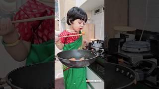 Baby Cooks Gajar Ka Halwa  For Kids #ytshorts #amyratalks #shorts #youtubeshorts #fun #funny