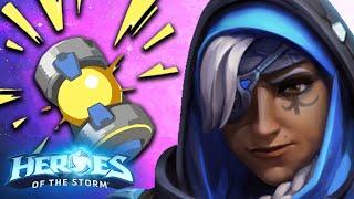 Ana's Biotic Grenade Makes Anyone Vulnerable | Ana Heroes of the Storm Gameplay