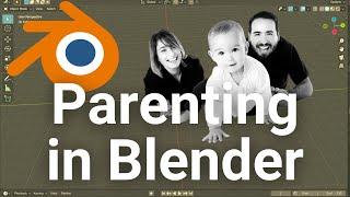 How To Parent / Unparent in Blender