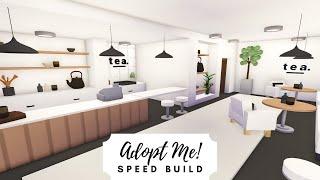 Modern Tea Shop Café Speed Build  Roblox Adopt Me!