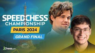 SCC FINAL: Magnus vs. Alireza!! Who Is The King Of Speed Chess? Live From Paris