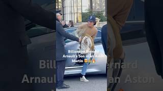 BILLIONAIRE BERNARD ARNAULT’S SON IN AN ASTON MARTIN  #monaco #automobile #billionaire #rich