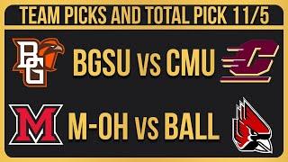 FREE College Football Picks Today 11/5/24 NCAAF Week 11 Betting Picks and Predictions