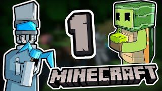 ISLAND TIME - Nevernamed and TheTurtleMelon - Minecraft Deserted Island - Part 1