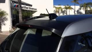 SD WRAP BMW i3 Restyle in Frozen Gray with Brushed Black & Red Aluminum Accents
