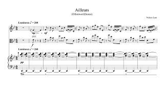 Otherwordliness - Nelson Lam for clarinet, viola and piano