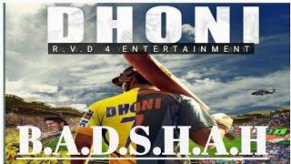 M.S DHONI   l  Badsha o Badshah  l Dhoni's Sixes ,wickets ,Stump Captain Cool  l  Dhoni's Best wha