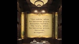 The Noble and the Lowly #wisdom #wisesayings