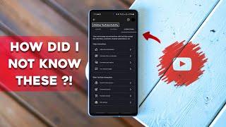 7 INCREDIBLE YouTube Android hidden features you didn't know existed!