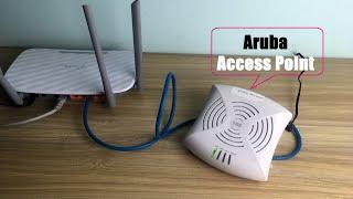 Add ARUBA to network as an Access point | NETVN