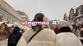 vlogmas 1  // кино, день рождения полины, университет