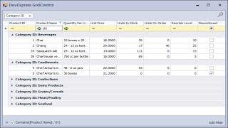 DevExpress Tutorial - Getting Started with the GridControl | FoxLearn