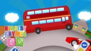 BIG RED BUS | New Nursery Rhymes | English Songs For Kids | Nursery Rhymes TV